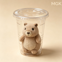 Jolie poupée en peluche miniature, animal en peluche doux, figurine en peluche personnalisée pour cadeau, décoration, vente en gros, fourniture d'usine