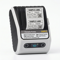 Imprimante d'étiquettes thermique directe sans fil portable mini, format de papier 57 mm, 203 dpi, en stock