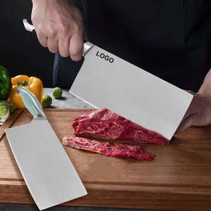 Cuchillo de Cocina Profesional de Acero Inoxidable, Forjado a Mano en China, con Mango Resistente y Afilado, para Carnicería, Carne y Verduras - Product Image 1