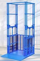 Plateforme élévatrice hydraulique pour le levage de matériaux en extérieur, pour la construction et l'utilisation en entrepôt
