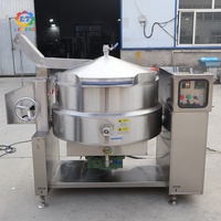 Machine automatique électrique à bascule pour la fabrication de Khoya, avec cuve de cuisson en acier inoxydable et spatule mélangeuse, pour confiseries, confitures et produits sucrés à base de lait