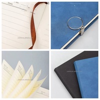 Coffret Cadeau Promotionnel : Carnet en Cuir PU Noir avec Stylo, Agenda Magnétique A5, Journal d'Affaires, Coffret Cadeau de Bureau avec Boîte