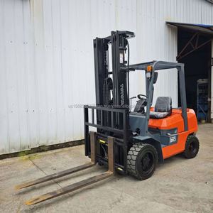 Used Diesel TOYOTA <b>Forklift</b> 3 Tons 4.5 Meters <b>Forklift</b> <b>Forklift</b> with Three Stages and Side Shift - Product Image 5