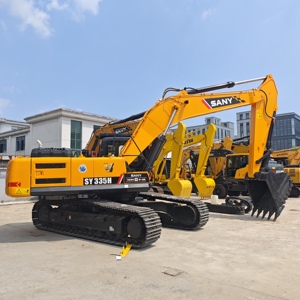 Excavadora de cadenas Sany SY335H usada, maquinaria hidráulica de construcción, equipo de excavación de alta resistencia, excavadora de alto rendimiento para minería - Product Image 1