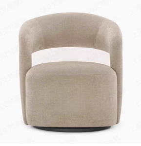 Elegante sofá moderno sillón tela Teja otomanos tapizado <span class=keywords><strong>Puff</strong></span> <span class=keywords><strong>taburete</strong></span> para dormitorio sala de estar Hotel o apartamento - Product Image 4