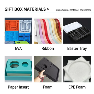 Cajas de Regalo de Lujo para Bodas, Directo de Fábrica, para Joyería de <span class=keywords><strong>Chocolate</strong></span> Personalizada, Cajas de Papel con Logotipo Personalizado - Product Image 5