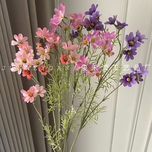 Arreglo Floral Artificial Junheyuan Cosmos, Rama Individual para Decoración del Hogar y Bodas - Product Image 1