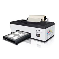 Precio de fábrica Impresora DTF A3 de 30 cm con cabezal de impresión R1390 L1800, controlador rollo a rollo, impresora de película PET para impresión de camisetas