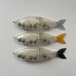 Señuelos Transparentes de 182 mm para <span class=keywords><strong>Trucha</strong></span>, Hundimiento Lento, Deslizamiento Suave, Sin Pintar, Señuelo Artificial Duro para Pesca en Ríos y Lagos - Product Image 2