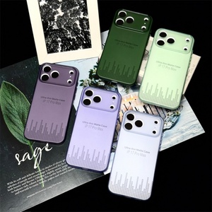 Funda Ultrafina Transparente de TPU Esmerilado, Silicona Suave, Color Mate, para iPhone 17, 17 Air, 16, 15, 14, 13, 12, 11 Pro Max, Súper Delgada - Product Image 2