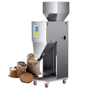 Várias especificações disponíveis, máquinas de embalagem multifuncionais fáceis de usar, máquina automática de pesagem e enchimento