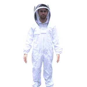 100% cotton NZ model bee suit Fencing Veil Bee Beekeeping Clothing Factory Price in Beekeeping Supplier