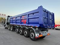 Remorques en aluminium de haute qualité CIMC 3 essieux 4 essieux 40 tracteur cubique benne latérale 45 Cbm camion à benne basculante semi-remorque à vendre