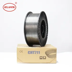 Atlantic E71T-1 Flux Cored Welding Wire For Ship Bridge Building Carbon Steel