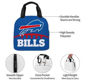 Bolsa de almuerzo con bandera de <span class=keywords><strong>Guadalupe</strong></span>, bolsa térmica aislada para el trabajo de oficina, picnic, viajes - Product Image 6