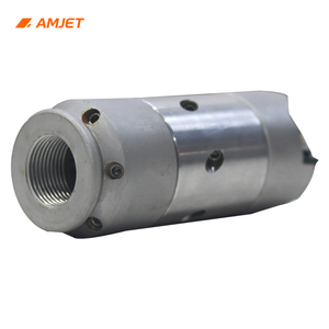 <span class=keywords><strong>Buse</strong></span> de nettoyage des égouts rotative AMJET Penetrator Pro 150-300 bar, fabriquée en alliage spécial pour le débouchage des obstructions - Product Image 6