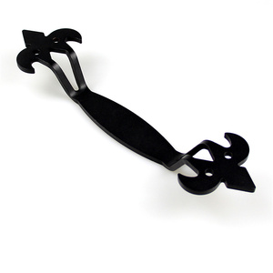 طقم أجهزة أبواب الحظائر الفاخرة عالية الجودة، مقبض انزلاقي بتصميم ريفي للأبواب - Product Image 3