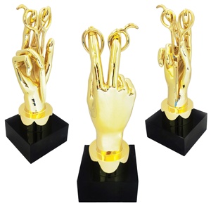 Nouveauté 2026 : Trophée personnalisé en métal doré, coupe de récompense pour les meilleurs barbiers, <span class=keywords><strong>ciseaux</strong></span> dorés, design tendance pour les réalisations et souvenirs - Product Image 6