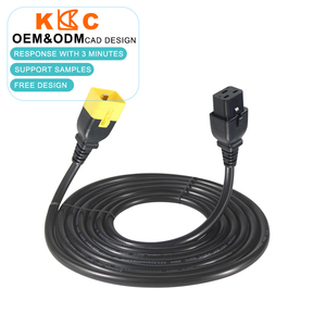 สายไฟ C19 ถึง C20 10A 125V 6FT 18AWG สีดำสำหรับเครื่องพิมพ์จอภาพพีซี - Product Image 2