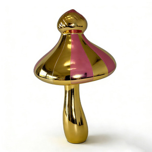 Estatua <span class=keywords><strong>de</strong></span> Hongo Gigante <span class=keywords><strong>de</strong></span> Fibra <span class=keywords><strong>de</strong></span> Vidrio <span class=keywords><strong>de</strong></span> 64 Pulgadas para Uso en Exteriores, Decoración Roja para Fiestas y Eventos - Product Image 2