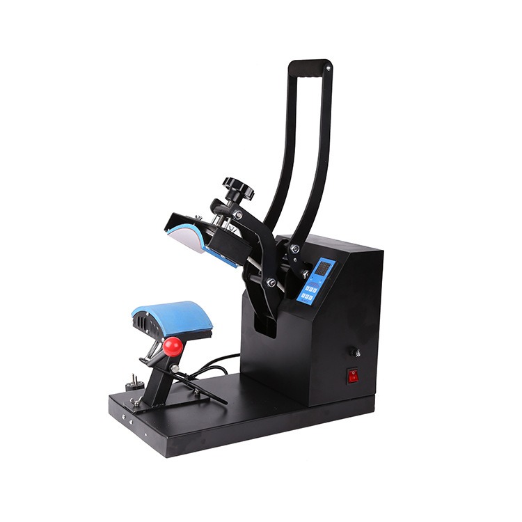 Automatic & Manual Digital Heat Press Transfer Machine for Hats & Caps 220V & 110V Plate Usage Print Function