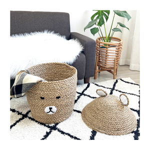 Venta al por mayor cestas de almacenamiento superventas cesta de soporte personalizado tejido a mano barato al por mayor fábrica de Vietnam - Product Image 3