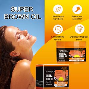 Organic Chemical New Dark Extreme Intensifying Tanning Gel Acelerador Sunbed Cream Self Tan Loción para el cuidado del cuerpo para el <span class=keywords><strong>bronceado</strong></span> - Product Image 3