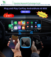 Adaptador Inalámbrico Android Auto para Autos, Dongle USB Inalámbrico, Caja AI, Electrónica Inteligente para Autos, Precio de Fábrica