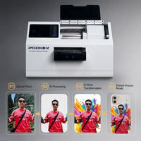 Printer UV Flatbed Otomatis Cerdas untuk Casing Ponsel dengan Kepala Cetak DX7