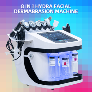 Xách tay 8 trong 1 bong bóng nhỏ Hydro Aqua vỏ Hydra vẻ đẹp máy trên khuôn mặt Microdermabrasion máy - Product Image 3