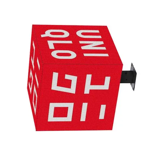 Hot Selling Product ODM Indoor Rental 6 Sided Acrylic Cubes High-definition Screen Led Cube