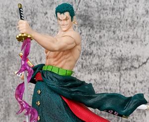 Épée de <span class=keywords><strong>Zoro</strong></span> en forme d'étoile de 23 cm, 1 pièce, jouet de collection cool de dessin animé japonais, figurine en PVC d'anime - Product Image 2