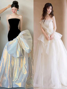 Robe de soirée bandage haut de gamme pour femme, style « Spicy Girl », idéale pour les réunions annuelles et les événements festifs. - Product Image 4