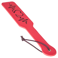 Jouets sexuels pour adultes : Pagaie BDSM soumise rose, fouet SM en cuir PU souple de haute qualité pour fessées, idéal pour le fétichisme kinky et le bondage.