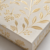 Boîtes cadeaux en forme de livre en carton rigide élégant avec logo personnalisé, fermeture magnétique