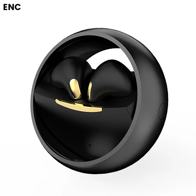 KM08 Music Game Noise Reduction 360 Rotating Wireless Earbuds with Dual Mic Noise Reduction Hifi Stereo Sound TWS