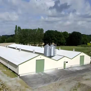 Chine prix bon marché et haute qualité chèvre mouton hangar ferme maison bâtiments entrepôts industriels structure en acier pour supermarché - Product Image 5