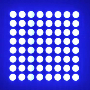 <span class=keywords><strong>Led</strong></span> Dot Matrix 8x8 pixels hình tròn 3 mét đường kính trắng cho <span class=keywords><strong>mini</strong></span> dấu hiệu kỹ thuật số quầy điện tử vi bảng điều khiển phần - Product Image 2