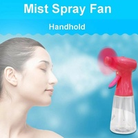 Mini ventilateur portable avec humidificateur, bouteille d'eau, petit ventilateur intelligent général, refroidisseur d'air silencieux pour la pièce