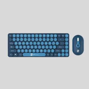 Office OEM membrane keycaps keyboard oem colored manufacturer 2.4G wireless keyboard and mouse combos