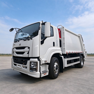Camión de compresión de basura ISUZU GIGA de 15 metros cúbicos, camión recolector de basura para saneamiento, en venta. - Product Image 1