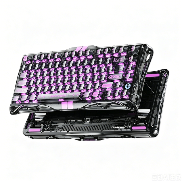 GravaStar Mercury V75 Lite 75% Wired Hall Effect Gaming Keyboard 8K Hz 0.01mm RT RGB Hot Swappable for PC Esports