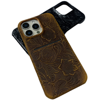 Étui de téléphone personnalisable pour iPhone 17/16/15/14/13 Étui de téléphone avec motifs en bambou Étui de protection pour téléphone