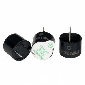 Zumbador Piezoeléctrico Activo 12095, 12V 5V 24V 3V, Sonido Continuo, Alarma Piezoeléctrica, Zumbador de Advertencia para Placa PCB, Proyectos DIY con Arduino - Product Image 1