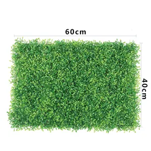 Hoge Kwaliteit 40*60Cm Gazon Plastic Matten Opknoping Kunstplant Gras Muur Kunstgras Muur Groen Gesimuleerde Plant