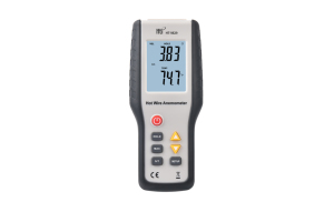 Anémomètre numérique portable sans fil à fil chaud thermique et ultrasonique HTi XINTEST ODM/OBM en aluminium 0-45 1 - Product Image 4