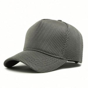 Summer Outdoor <b>Men</b> Women <b>Sun</b> Protection <b>Hat</b> Breathable Mesh Cap Large Head Baseball Cap - Product Image 4