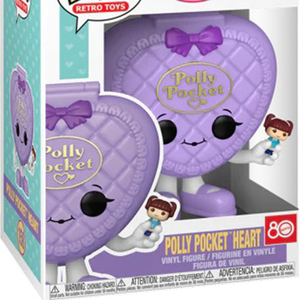 Bambola Figura <span class=keywords><strong>Polly</strong></span> da 9cm 157, Modellino Tascabile a Forma di Cuore 158 - Product Image 2