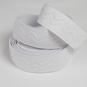 Bande élastique antidérapante en silicone transparent, bande élastique linéaire antidérapante, bande élastique ondulée multi-usages - Product Image 4