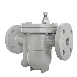 CS41H-16 Handbuch Gerade Durch Stahl Flansch Draht Dampf falle Free Float Ball Eimer Dampf falle - Product Image 2